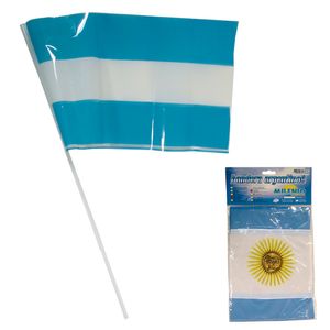 BANDERITA ARGENTINA PLASTICA N 3 15x25cm