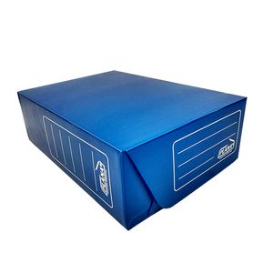 CAJA ARCHIVO PLASTICA OFICIO 12 AZUL T/VOLCADA