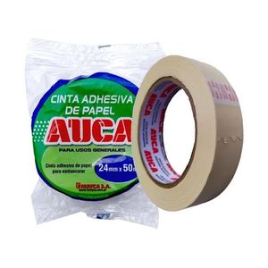 CINTA AUCA DE PAPEL 24mm x 50mts.