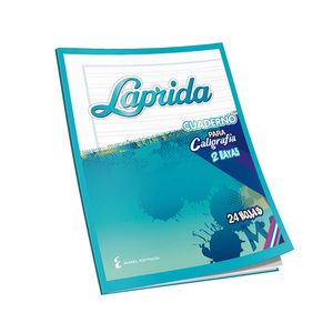 CUAD.T/FLEX. LAPRIDA CALIGRAFIA DOBLE LINEA x 24 H.