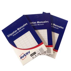 ETIQUETA MANUAL 3025