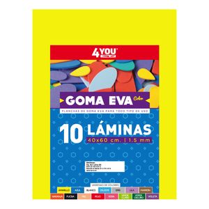 GOMA EVA 40x60 AMARILLA