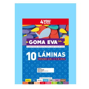 GOMA EVA 40x60 CELESTE
