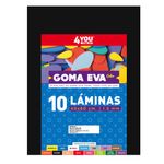 LAMINA GOMA EVA 40x60 NEGRA