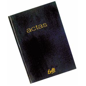 LIBRO ACTAS RAB CORONA 3M 22.5 x 34.5cm 150 HS