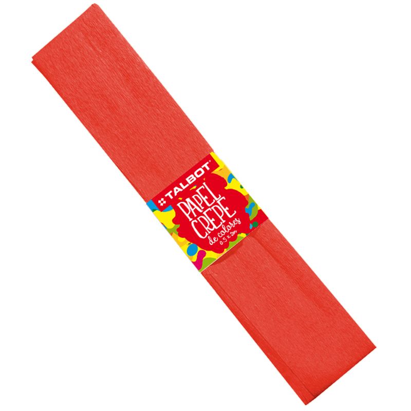 Papel Crepe Rojo