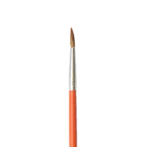 PINCEL CABO MADERA NARANJA N 06