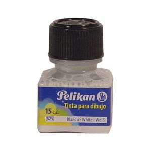 TINTA CHINA PELIKAN 15cc.BLANCA