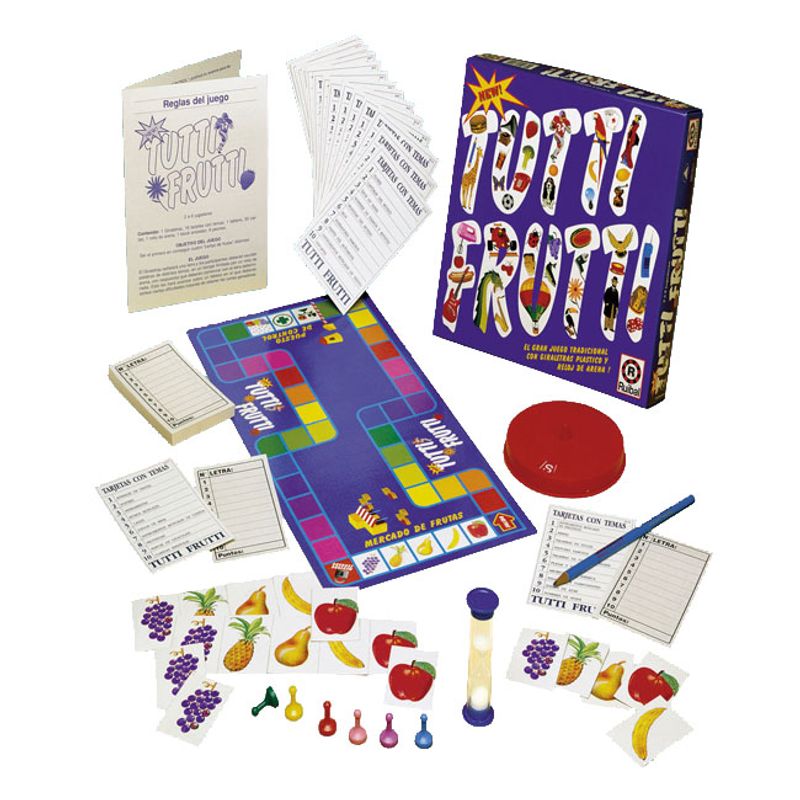 JUEGO DE MESA RUIBAL TUTTI FRUTTI - Tomy