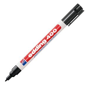 MARCADOR EDDING E400 PERM. FINO NEGRO