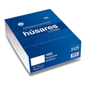 FORMULARIO C. HUSARES 3125 12x25 x1000.