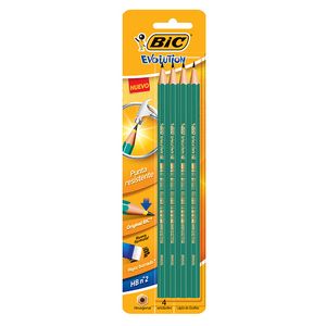 LAPIZ GRAFITO BIC EVOLUTION x 4 BC