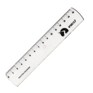 REGLA ACRILICA x 15cm.CRISTAL