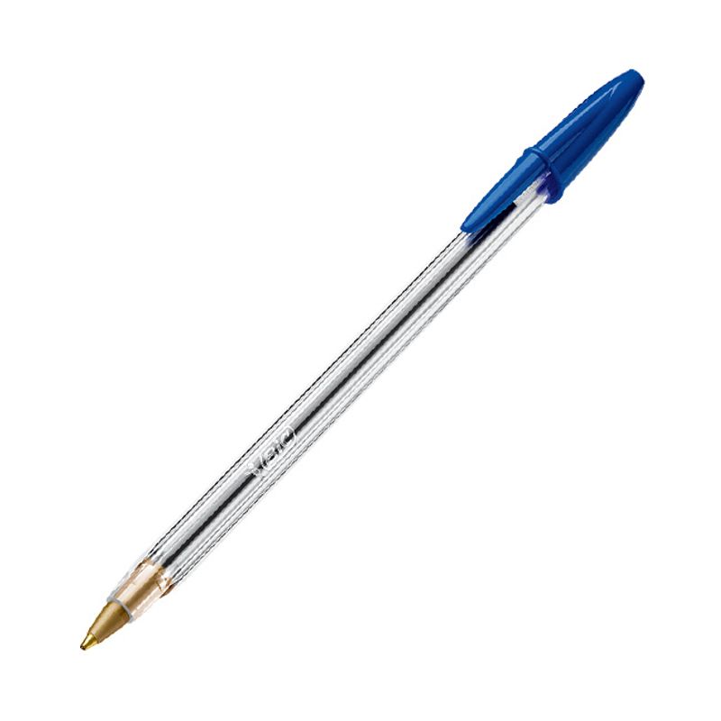 BOLIGRAFO BIC CRISTAL DURA + 1mm.AZUL - Tomy