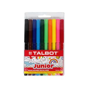 MARCADOR JUNIOR AL AGUA x 10 ESTUCHE