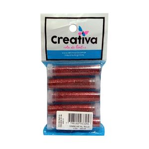 GIBRE CREATIVA METAL ROJO x 5CC.