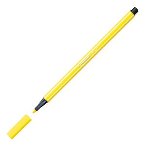 MARCADOR STABILO PEN 68 AMARILLO LIMON 24