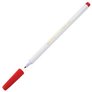 MARCADOR EDDING E1200 AL AGUA P/RED.1mm. ROJO