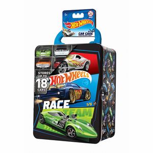 GUARDA AUTOS HOT WHEELS MALETIN METALICO 4 MODELOS