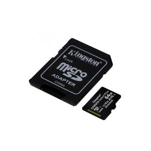 TARJETA MEMORIA KINGSTON MICRO SD 64 GB C/ADAP. SELECT PLUS