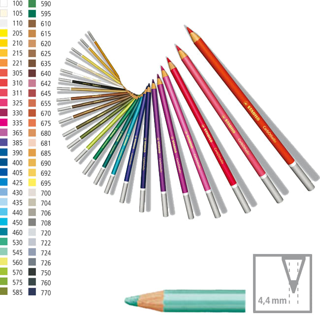 LAPICES FABER CASTELL SUPERSOFT x 12 METALICOS - Tomy