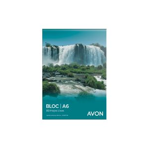 BLOCK AVON BORRADOR A6 x 80 LISO