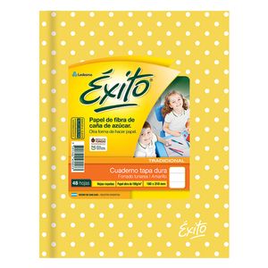 CUAD.T/DURA EXITO E1 LUNARES AMARILLO x 48 RAY.