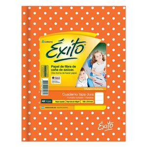 CUAD.T/DURA EXITO E1 LUNARES NARANJA x 48 RAY.