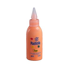 ADHESIVO PLASTICOLA FLUO x 40grs.NARANJA