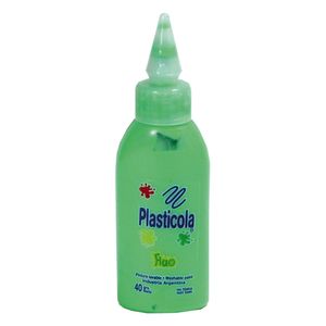 ADHESIVO PLASTICOLA FLUO x 40grs.VERDE