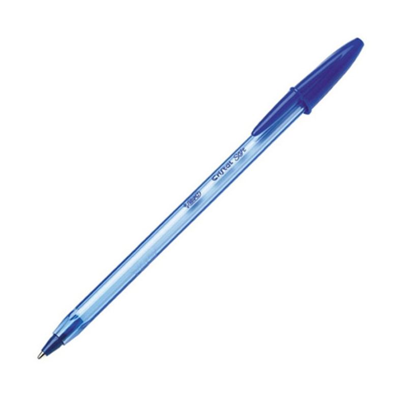 BOLIGRAFO BIC CRISTAL SOFT NEGRO PUNTA DE 1,2 MM