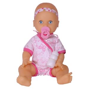 BEBE YOLY BELL GRANDE 43CM.C/PERCHITA Y SONAJERO