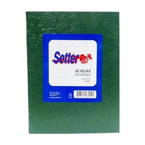 CUAD.T/DURA SETTER FORRADO VERDE x 42 RAY.