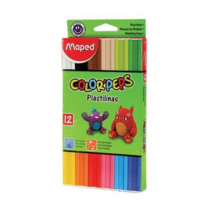 PLASTILINA MAPED COLOR PEPS x 12 SURT.