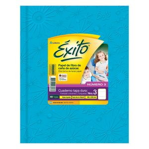 CUAD.T/DURA EXITO E3 UNIVERSO 19x23,5 TURQUESA x 48 RAY.