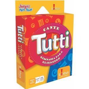 JUEGO DE CARTAS BONTUS PARA LLEVAR CANTE TUTTI