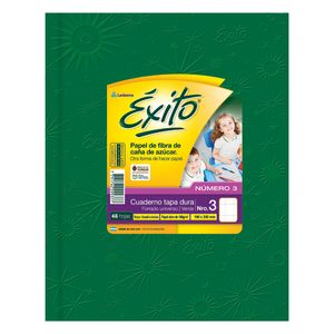 CUAD.T/DURA EXITO E3 UNIVERSO 19x23,5 VERDE x 48 CUAD.