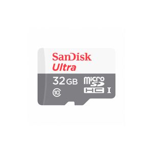 TARJETA MEMORIA SANDISK MICRO SD 32 GB C/ADAP. CLASE 10
