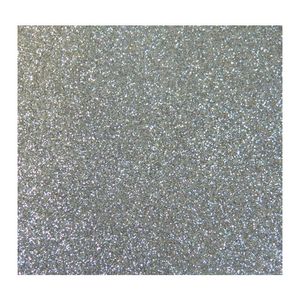 GOMA EVA 40x60 C/GLITTER PLATEADA