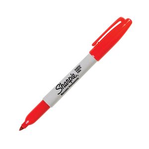 MARCADOR SHARPIE PERMANENTE FINO ROJO
