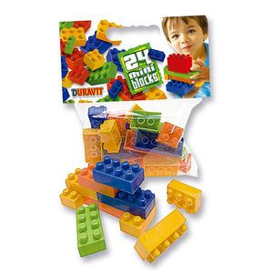 JUEGO DE BLOQUES DURAVIT CHICOS 24 PZAS.BOLSA