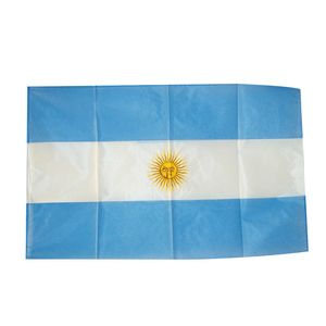 BANDERA ARGENTINA POLIAMIDA C/SOL 30x48cm