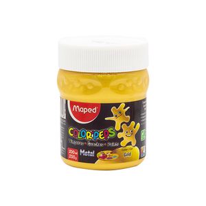 TEMPERA MAPED COLOR PEPS POTE x 250GRS.ORO METAL