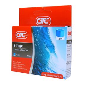 CARTUCHO GTC P/EPSON E-T133C CYAN 13ML