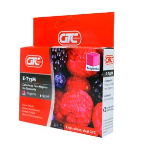 CARTUCHO GTC P/EPSON E-T73M MAGENTA 13ML