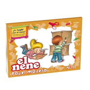 BLOCK EL NENE DIBUJO N.5 KRAFT x 24