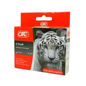 CARTUCHO GTC P/EPSON E-T117N NEGRO 13ML