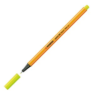 MICROFIBRA STABILO POINT 88 AMARILLO NEON 024