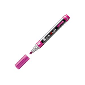 MARCADOR MARK-4 ALL PERMANENTE P/RED.ROSA