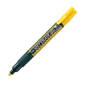 MARCADOR PENTEL WET ERASE PIZARRA/VIDRIO AMARILLO